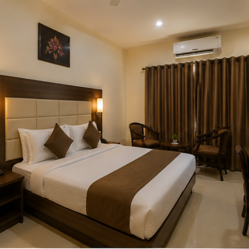 Luxury room in Shree Gajanan Maharaj Sansthan Omkareshwar